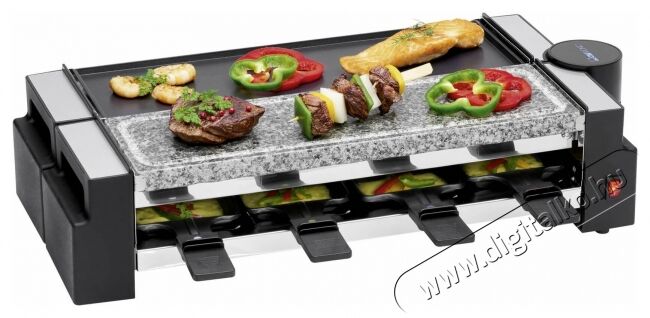 Clatronic RG 3678 raclette grill Konyhai termékek - Konyhai kisgép (sütés / főzés / hűtés / ételkészítés) - Kontakt grill sütő / sütőlap - 347923