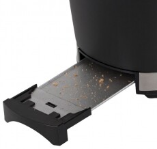 Clatronic TA 3690 Kenyérpirító - fekete Konyhai termékek - Konyhai kisgép (sütés / főzés / hűtés / ételkészítés) - Kenyérpirító - 360600