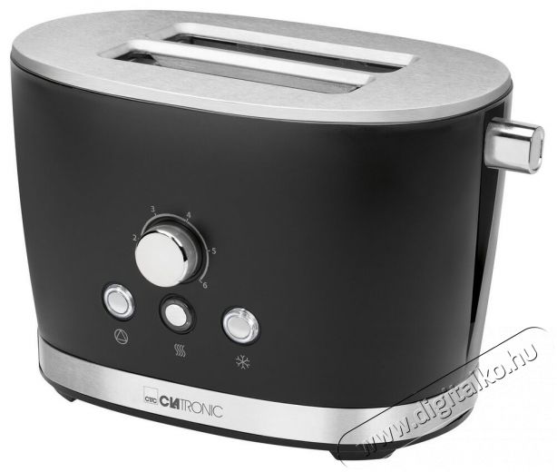 Clatronic TA 3690 Kenyérpirító - fekete Konyhai termékek - Konyhai kisgép (sütés / főzés / hűtés / ételkészítés) - Kenyérpirító - 360600