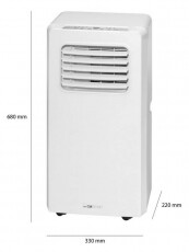 Clatronic CL 3671 mobil klíma Háztartás / Otthon / Kültér - Ventilátor / Légkondicionáló - Mobil klíma - 360113