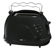 Clatronic TA 3565 Kenyérpirító - fekete Konyhai termékek - Konyhai kisgép (sütés / főzés / hűtés / ételkészítés) - Kenyérpirító - 347936