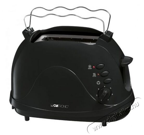 Clatronic TA 3565 Kenyérpirító - fekete Konyhai termékek - Konyhai kisgép (sütés / főzés / hűtés / ételkészítés) - Kenyérpirító - 347936