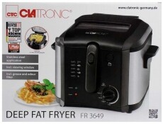 Clatronic FR 3649 Olajsütő Konyhai termékek - Konyhai kisgép (sütés / főzés / hűtés / ételkészítés) - Olajsütő - 360539