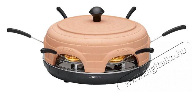 Clatronic PO 3682 pizzasütő Konyhai termékek - Konyhai kisgép (sütés / főzés / hűtés / ételkészítés) - Konyhai különlegesség - 347917