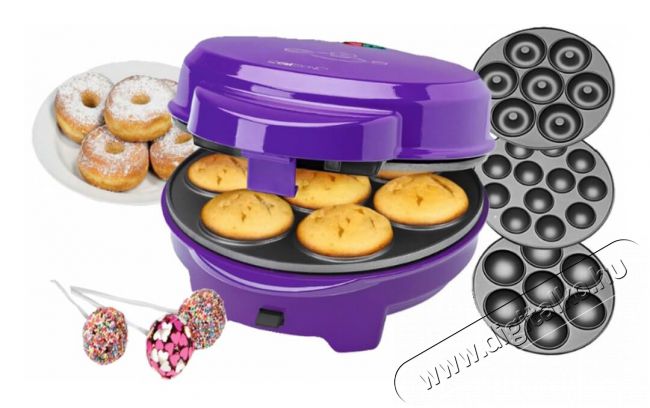 Clatronic DMC 3533 3 az 1-ben muffinsütő Konyhai termékek - Konyhai kisgép (sütés / főzés / hűtés / ételkészítés) - Sütemény / palacsinta készítő gép - 347873