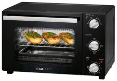 Clatronic MBG 3726 Mini sütő - fekete Konyhai termékek - Sütő-főzőlap, tűzhely (szabadonálló) - Mini sütő / mini grill / mini konyha - 360124