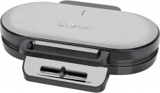 Clatronic WA 3745 gofri sütő - fekete inox Konyhai termékek - Konyhai kisgép (sütés / főzés / hűtés / ételkészítés) - Melegszendvics / gofri sütő - 361909