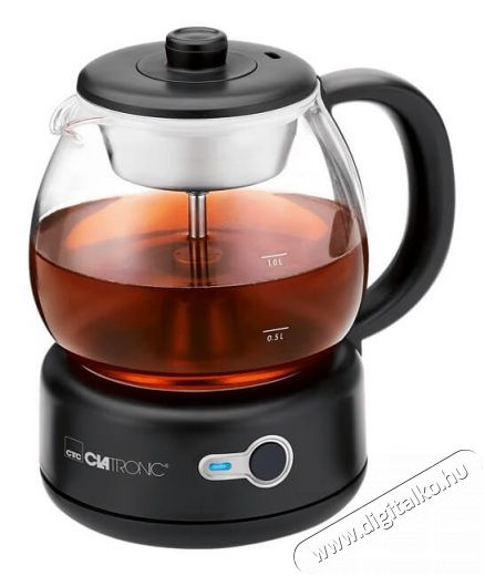 Clatronic TK 3715 Tea készítő - fekete Konyhai termékek - Vízforraló / teafőző - 360605