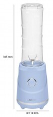 Clatronic SM 3694 Smoothie készítő - kék Konyhai termékek - Konyhai kisgép (előkészítés / feldolgozás) - Turmixgép - 360593