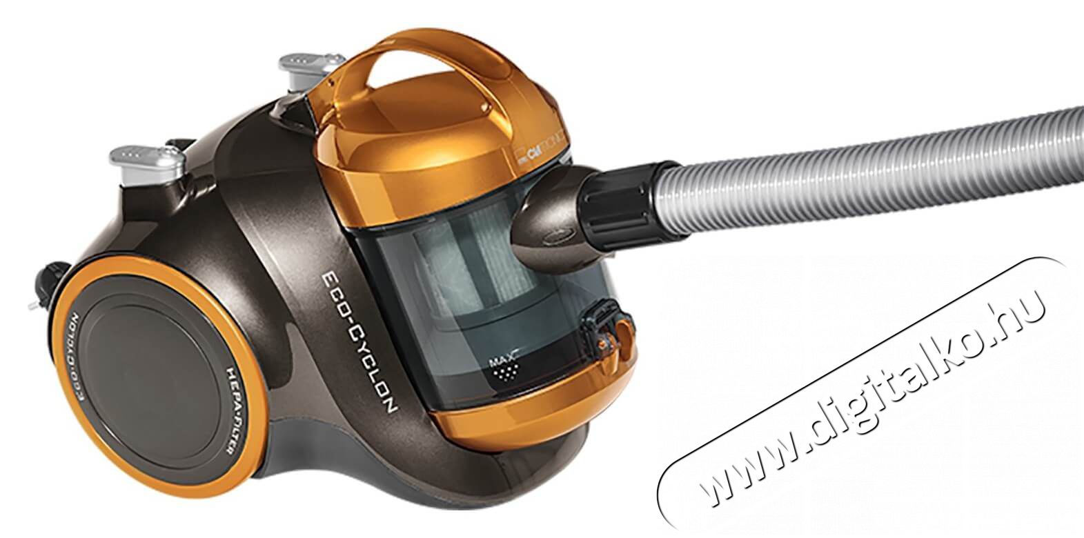 Clatronic BS 1304 P porzsák nélküli porszívó - sárga Háztartás / Otthon / Kültér - Porszívó / takarítógép - Porzsák nélküli porszívó - 344042