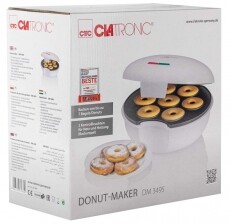 Clatronic DM 3495 fánksütő Konyhai termékek - Konyhai kisgép (sütés / főzés / hűtés / ételkészítés) - Konyhai különlegesség - 347872