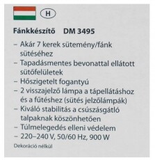 Clatronic DM 3495 fánksütő Konyhai termékek - Konyhai kisgép (sütés / főzés / hűtés / ételkészítés) - Konyhai különlegesség - 347872