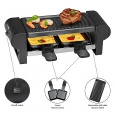 Clatronic RG 3592 raclette grill Konyhai termékek - Konyhai kisgép (sütés / főzés / hűtés / ételkészítés) - Kontakt grill sütő / sütőlap - 347922