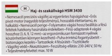 Clatronic HSM 3430 hajnyíró gép Szépségápolás / Egészség - Hajápolás - Haj / szakáll vágó, nyíró - 347047