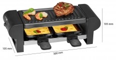 Clatronic RG 3592 raclette grill Konyhai termékek - Konyhai kisgép (sütés / főzés / hűtés / ételkészítés) - Kontakt grill sütő / sütőlap - 347922