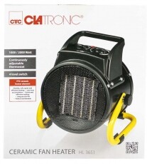 Clatronic HL 3651 Kerámia fűtőelem Háztartás / Otthon / Kültér - Fűtés - Hősugárzó / fűtőtest - 360545
