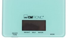 Clatronic KW 3626 Konyhamérleg - kék Konyhai termékek - Konyhai mérleg - 359632