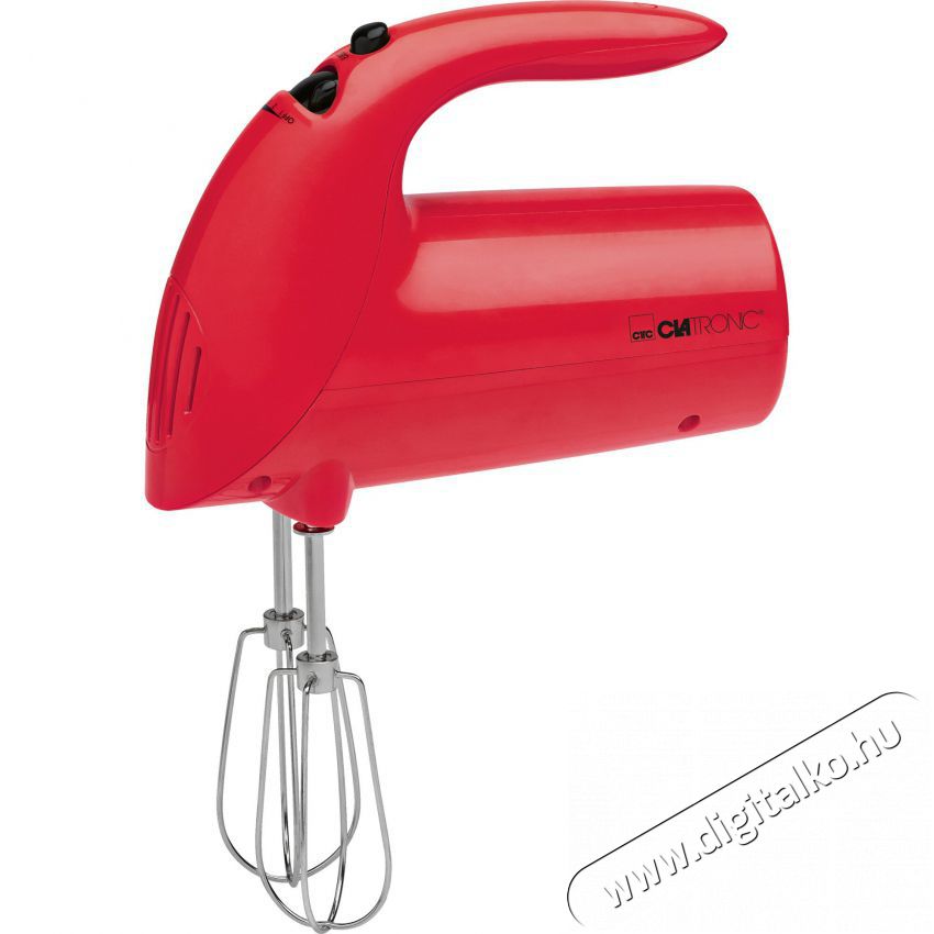 Clatronic HM 3014 K&eacute;zi mixer - piros Konyhai term&eacute;kek - Konyhai kisg&eacute;p (elők&eacute;sz&iacute;t&eacute;s / feldolgoz&aacute;s) - K&eacute;zi mixer - 360546