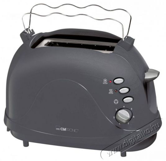 Clatronic TA 3565 kenyérpirító - szürke Konyhai termékek - Konyhai kisgép (sütés / főzés / hűtés / ételkészítés) - Kenyérpirító - 374762