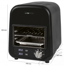 Clatronic EBG 3760 elektromos grills&uuml;tő Konyhai term&eacute;kek - S&uuml;tő-főzőlap, tűzhely (szabadon&aacute;ll&oacute;) - Mini s&uuml;tő / mini grill / mini konyha - 374749