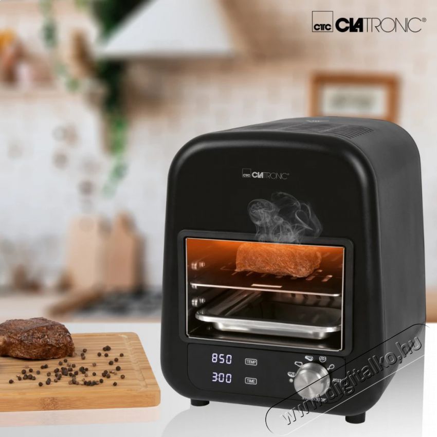 Clatronic EBG 3760 elektromos grills&uuml;tő Konyhai term&eacute;kek - S&uuml;tő-főzőlap, tűzhely (szabadon&aacute;ll&oacute;) - Mini s&uuml;tő / mini grill / mini konyha - 374749