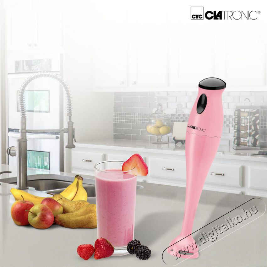 Clatronic SM 3577 botmixer - pink Konyhai term&eacute;kek - Konyhai kisg&eacute;p (elők&eacute;sz&iacute;t&eacute;s / feldolgoz&aacute;s) - Botmixer - 374759