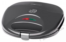 Clatronic ST 3477 szendvics sütő - szürke Konyhai termékek - Konyhai kisgép kiegészítő - Szendvics / gofri / grill sütő kiegészítő - 374761