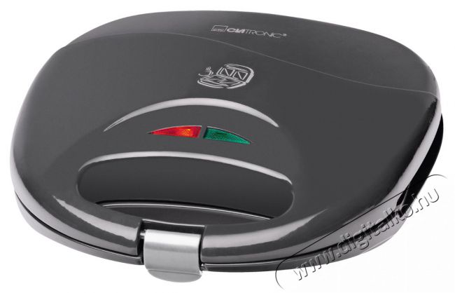 Clatronic ST 3477 szendvics sütő - szürke Konyhai termékek - Konyhai kisgép kiegészítő - Szendvics / gofri / grill sütő kiegészítő - 374761