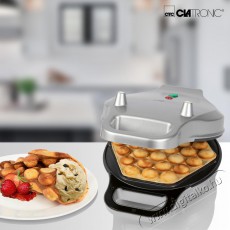 Clatronic WA 3772 gofrisütő - ezüst Konyhai termékek - Konyhai kisgép (sütés / főzés / hűtés / ételkészítés) - Melegszendvics / gofri sütő - 374763