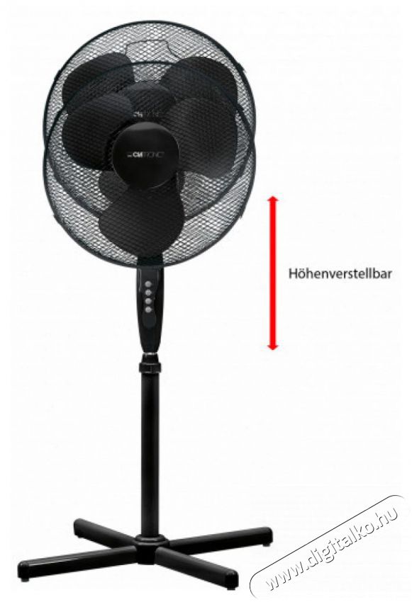 Clatronic VL 3603 S &aacute;ll&oacute; ventil&aacute;tor H&aacute;ztart&aacute;s / Otthon / K&uuml;lt&eacute;r - Ventil&aacute;tor / L&eacute;gkondicion&aacute;l&oacute; - &Aacute;ll&oacute; / padl&oacute; ventil&aacute;tor - 381096