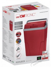 Clatronic KB 3713 piros-szürke hűtődoboz Konyhai termékek - Hűtő, fagyasztó (szabadonálló) - Hordozható hűtőtáska - 410268