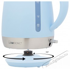 Clatronic WK 3691 Vízforraló - kék Konyhai termékek - Vízforraló / teafőző - 360613