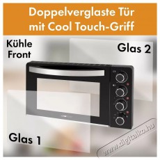 Clatronic KK 3786 mini konyha Konyhai termékek - Sütő-főzőlap, tűzhely (szabadonálló) - Mini sütő / mini grill / mini konyha - 493449