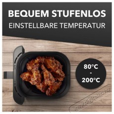 Clatronic FR 3782 H inox Forrólevegős sütő Konyhai termékek - Konyhai kisgép (sütés / főzés / hűtés / ételkészítés) - Légkeveréses főzőgép / elektromos kukta / multifunkciós sütő - 494838