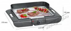 Clatronic BQ 3507 Asztali grillsütő Konyhai termékek - Konyhai kisgép (sütés / főzés / hűtés / ételkészítés) - Kontakt grill sütő / sütőlap - 360522