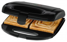 Clatronic ST 3814 fekete szendvicssütő Konyhai termékek - Konyhai kisgép (sütés / főzés / hűtés / ételkészítés) - Melegszendvics / gofri sütő - 510345