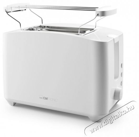 Clatronic TA 3801 fehér kenyérpirító Konyhai termékek - Konyhai kisgép (sütés / főzés / hűtés / ételkészítés) - Kenyérpirító - 510344