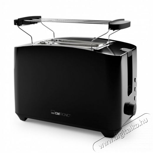 Clatronic TA 3801 fekete kenyérpirító Konyhai termékek - Konyhai kisgép (sütés / főzés / hűtés / ételkészítés) - Kenyérpirító - 510343