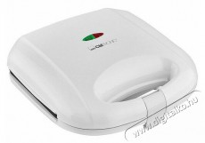Clatronic ST 3813 fehér szendvicssütő Konyhai termékek - Konyhai kisgép (sütés / főzés / hűtés / ételkészítés) - Melegszendvics / gofri sütő - 510346