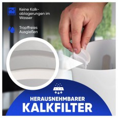 Clatronic WK 3819 fehér vízforraló Konyhai termékek - Vízforraló / teafőző - 513300