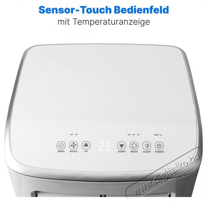 Clatronic CL 3831 feh&eacute;r mobil kl&iacute;ma H&aacute;ztart&aacute;s / Otthon / K&uuml;lt&eacute;r - Ventil&aacute;tor / L&eacute;gkondicion&aacute;l&oacute; - Mobil kl&iacute;ma - 526727