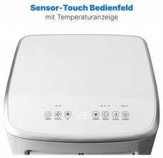 Clatronic CL 3831 feh&eacute;r mobil kl&iacute;ma H&aacute;ztart&aacute;s / Otthon / K&uuml;lt&eacute;r - Ventil&aacute;tor / L&eacute;gkondicion&aacute;l&oacute; - Mobil kl&iacute;ma - 526727