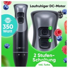 Clatronic SM 3824 fekete botmixer Konyhai term&eacute;kek - Konyhai kisg&eacute;p (elők&eacute;sz&iacute;t&eacute;s / feldolgoz&aacute;s) - Botmixer - 529149