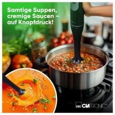 Clatronic SM 3824 fekete botmixer Konyhai term&eacute;kek - Konyhai kisg&eacute;p (elők&eacute;sz&iacute;t&eacute;s / feldolgoz&aacute;s) - Botmixer - 529149