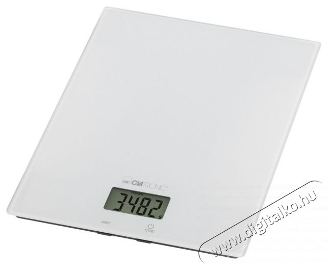 Clatronic KW 3820 feh&eacute;r &Uuml;veg konyhai m&eacute;rleg Konyhai term&eacute;kek - Konyhai m&eacute;rleg - 531157