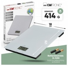 Clatronic KW 3820 feh&eacute;r &Uuml;veg konyhai m&eacute;rleg Konyhai term&eacute;kek - Konyhai m&eacute;rleg - 531157