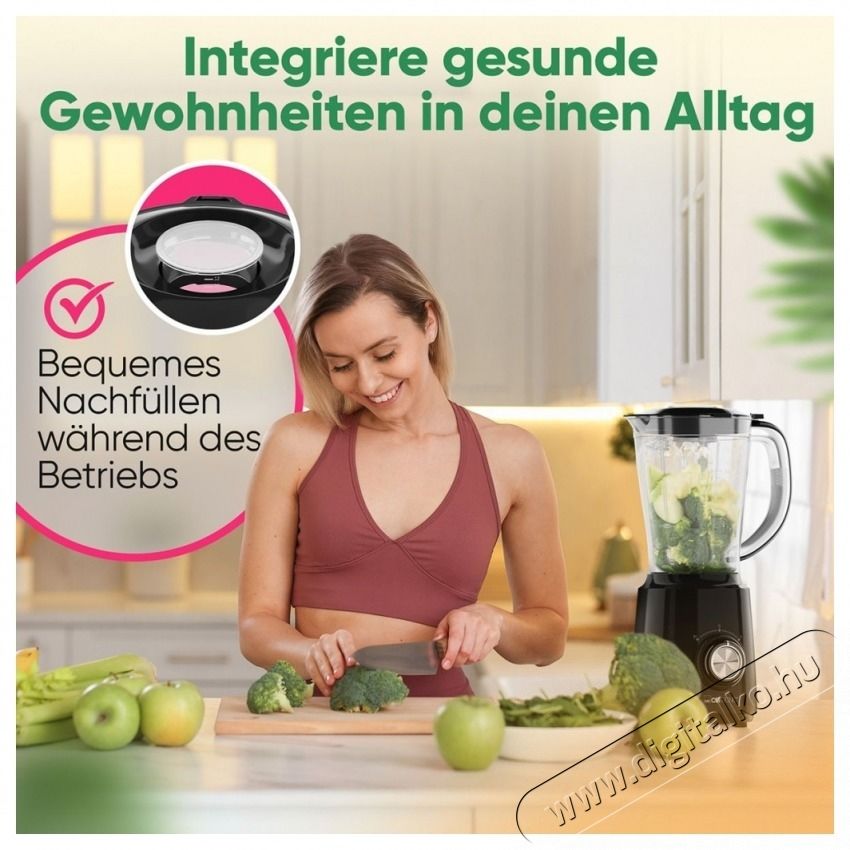 Clatronic UM 3826 fekete-feh&eacute;r Univerz&aacute;lis turmixg&eacute;p Konyhai term&eacute;kek - Konyhai kisg&eacute;p (elők&eacute;sz&iacute;t&eacute;s / feldolgoz&aacute;s) - Turmixg&eacute;p - 531149
