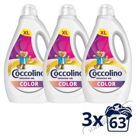 Coccolino Color 3 x 2,72 l (204 mos&aacute;s) Mos&oacute;g&eacute;l H&aacute;ztart&aacute;s / Otthon / K&uuml;lt&eacute;r - Egy&eacute;b h&aacute;ztart&aacute;si term&eacute;k - 537591