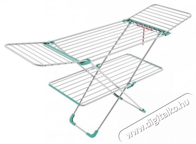 COLOMBO DOUBLE 30m alumínium, kétszintes szétnyitható szárnyas ruhaszárító ST797 Háztartás / Otthon / Kültér - Egyéb háztartási termék - 513859