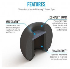 COMPLY Audio Pro univerzális memóriahabos fülilleszték Audio-Video / Hifi / Multimédia - Fül és Fejhallgatók - Fülhallgató kiegészítő - 456970